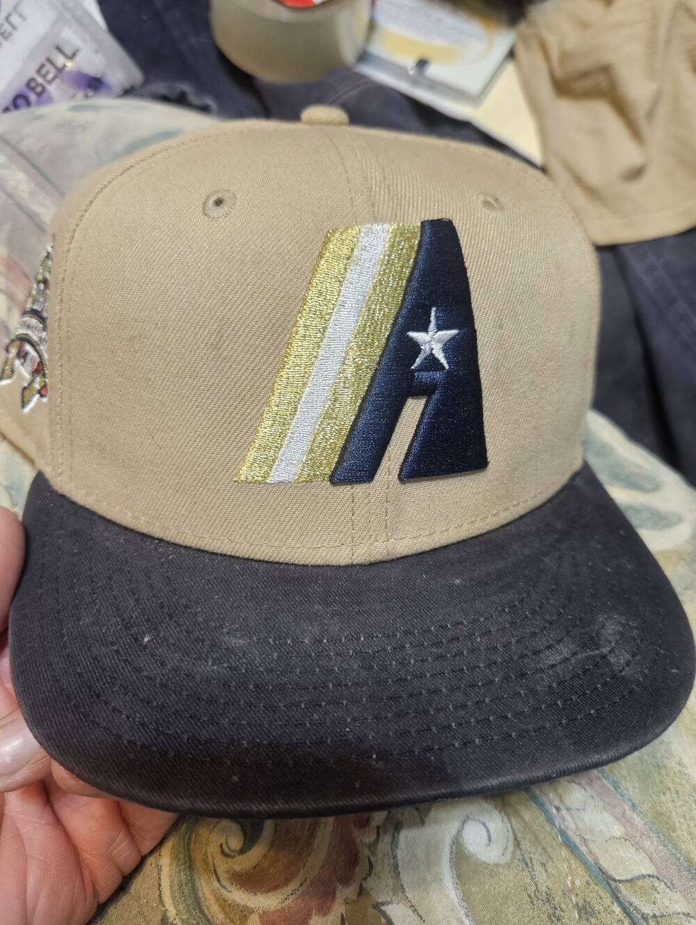 MLB All Star Game 1986 Houston Fitted  Embroidered Baseball Cap